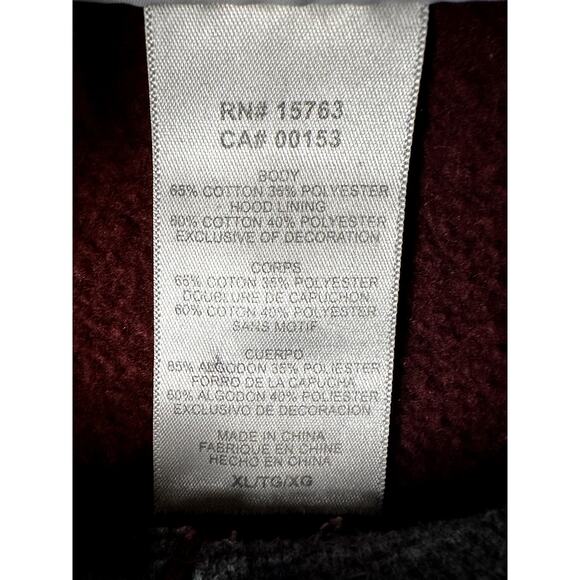 Texas A&M Aggies Champion Embroidered Pullover Hoodie Red White Mens XL NCAA ATM - Picture 6 of 7